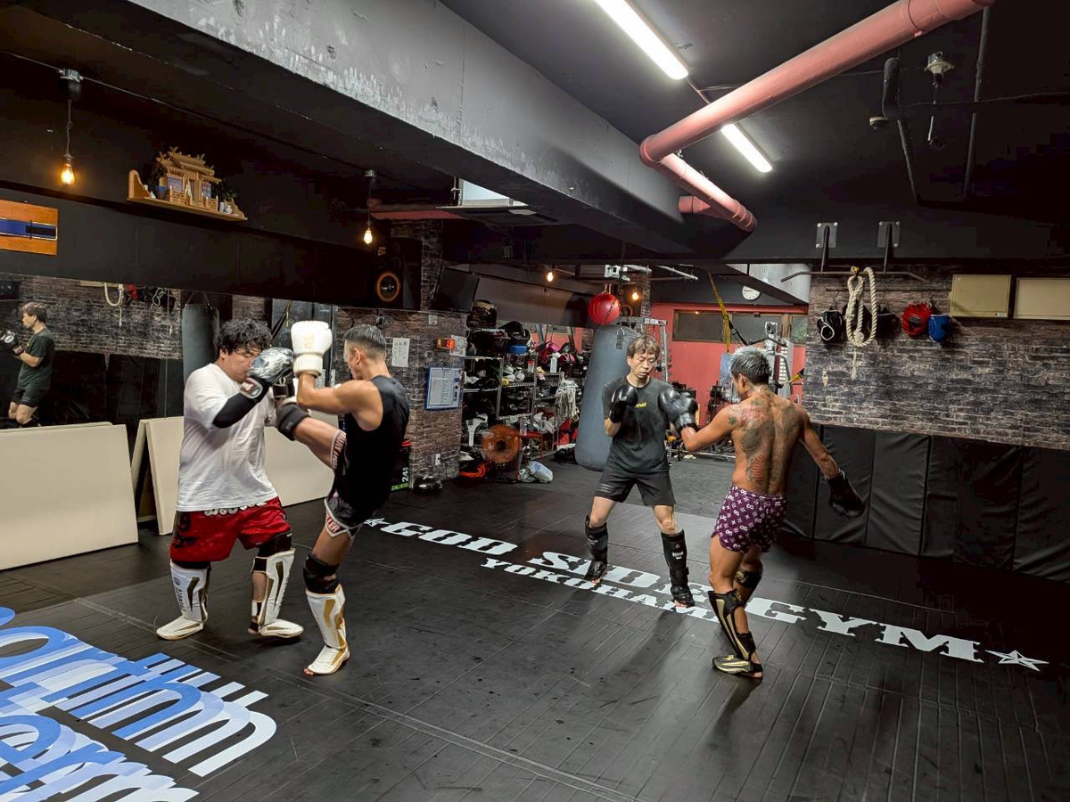 スパーリング風景